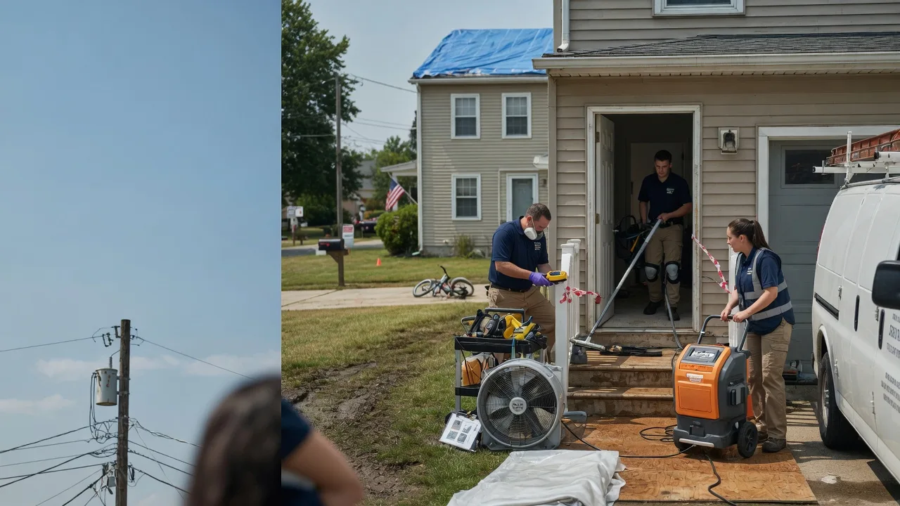 Water Damage Repair in Irvington, NJ near me